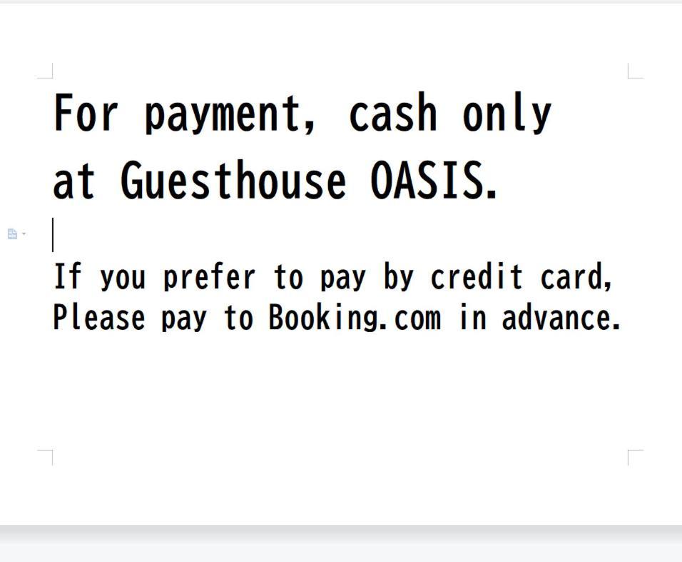 Guesthouse Oasis Osaka Bagian luar foto
